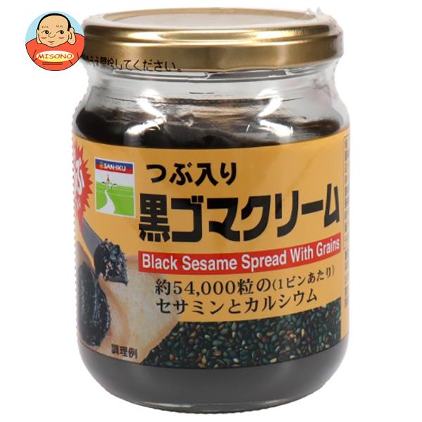 三育フーズ つぶ入り黒ゴマクリーム 190g瓶×12(6×2)個入