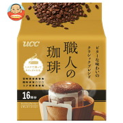 UCC 職人の珈琲 ワンドリップコーヒー ビターな味わいのクラシックブレンド (7g×16P)×12袋入