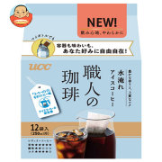 UCC 職人の珈琲 コーヒーバッグ 水淹れアイスコーヒー 12P×12袋入
