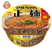 東洋水産 マルちゃん正麺 カップ ごま担々麺 121g×12個入