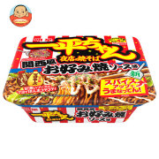 明星食品 一平ちゃん 夜店の焼そば 関西風お好み焼ソース味 122g×12個入