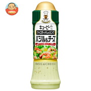 キューピー テイスティドレッシング バジル&チーズ 210mlペットボトル×12本入