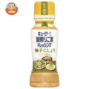 キューピー 深煎りごまドレッシング 柚子こしょう 180mlペットボトル×12本入