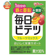 江崎グリコ 毎日ビテツ フルーツミックス 100ml紙パック×15本入