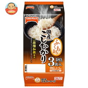 テーブルマーク ふくもち食感 国産こしひかり 3食パック (180g×3個)×8個入