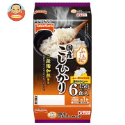 テーブルマーク ふくもち食感 国産こしひかり(分割) 6食パック (150g×2食×3個)×8個入