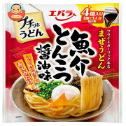 エバラ食品 プチッとうどん 魚介とんこつ醤油 22g×4個×12袋入