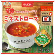 ハチ食品 らくチン ! ミネストローネ 150g×20袋入