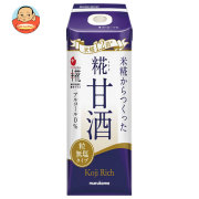 マルコメ プラス糀 糀甘酒LL 糀リッチ粒 165ml紙パック×12本入