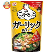 ヤマサ醤油 ごろっとガーリック鍋スープ 580gパウチ×12袋入
