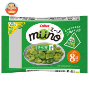 カルビー miino(ミーノ) そら豆 しお味三角パック 56g×12袋入