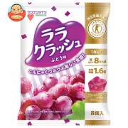 【賞味期限2026.08.29かそれ以降】マンナンライフ 蒟蒻畑 ララクラッシュ ぶどう味【特定保健用食品 特保】 (24g×8個)×12袋入