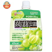 マンナンライフ クラッシュタイプの蒟蒻畑プラス シャインマスカット味 150gパウチ×30本入