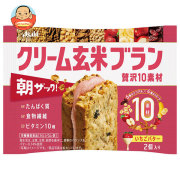 アサヒグループ食品 クリーム玄米ブラン 贅沢10素材 いちごバター 栄養機能食品 2個×6袋入