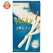 江崎グリコ ポッキー 2層仕立て バニラ 香る ホワイト 2袋×10個入