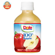 大塚食品 Dole アップル 100% 280mlペットボトル×24本入