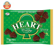 不二家 ハートチョコレート クリスピー 71g×18袋入