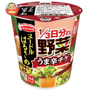 エースコック ヌードルはるさめ 1/3日分の野菜 うま辛チゲ 44g×12(6×2)個入