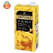 片岡物産 トワイニング アイスティー アールグレイ(無糖) 1000ml紙パック×6本入