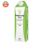 三井農林 ホワイトノーブル ダージリンティー 1L紙パック×6本入