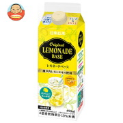 三井農林 日東紅茶 オリジナルレモネードベース 490ml紙パック×12本入