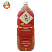 富永貿易 神戸茶房 麦茶 2LPET×6本入