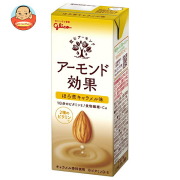グリコ乳業 アーモンド効果 ほろ苦キャラメル味 200ml紙パック×24本入