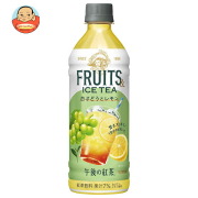 キリン 午後の紅茶 FRUITS ICE TEA 白ぶどうとレモン 500mlペットボトル×24本入