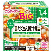 和光堂 BIGサイズの栄養マルシェ 具だくさん豚汁弁当 210g(130g+80g)×24個入