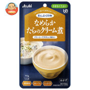 アサヒグループ食品 まんぷく日和 なめらかたらのクリーム煮 75g×24袋入