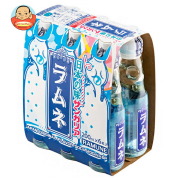 サンガリア 日本の味ラムネ(6本パック) 200ml瓶×30(6×5)本入