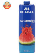 HARUNA(ハルナ) CHABAA(チャバ) 100%ジュース ウォーターメロン(プリズマ容器) 1L紙パック×12本入
