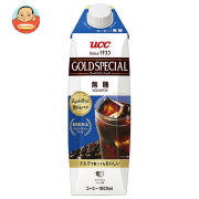 UCC ゴールドスペシャル アイスコーヒー 無糖 1000ml紙パック×12本入