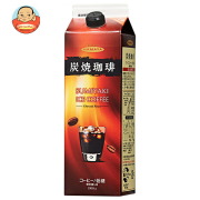 ハマヤ 炭焼アイスコーヒー 低糖 1000ml紙パック×12本入