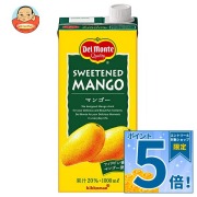 デルモンテ マンゴー20% 1L紙パック×6本入