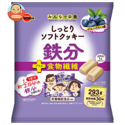 ブルボン しっとりソフトクッキー 鉄分 293g×12個入
