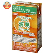 えひめ飲料 POM(ポン) アシタノカラダ 清見ジュース 125ml紙パック×15本入
