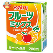 南日本酪農協同 デーリィ フルーツミックス 200ml紙パック×24本入