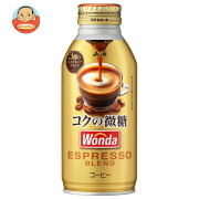 アサヒ飲料 WONDA(ワンダ) コクの微糖 370gボトル缶×24本入