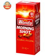 アサヒ飲料 WONDA(ワンダ) モーニングショット 200ml紙パック×24本入