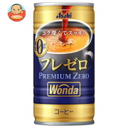 アサヒ飲料 WONDA(ワンダ) プレミアムゼロ 185g缶×30本入