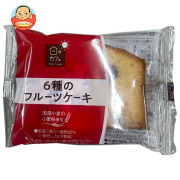 山崎製パン 日々カフェ 6種のフルーツケーキ ×10個入