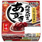 フジッコ おまめさん 豆小鉢 丹波大納言あずき (65g×2パック)×12袋入