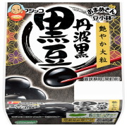 フジッコ おまめさん豆小鉢 丹波黒黒豆 (65g×2パック)×12袋入