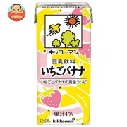 キッコーマン 豆乳飲料 いちごバナナ 200ml紙パック×18本入