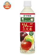 伊藤園 ニッポンエール 長野県産りんご三兄弟 400gペットボトル×24本入
