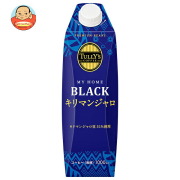 伊藤園 タリーズコーヒー マイホーム ブラックキリマンジャロ 1000ml紙パック×6本入