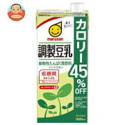 マルサンアイ 調製豆乳 カロリー45%オフ 1000ml紙パック×6本入