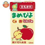 マルサンアイ まめぴよ りんご味 125ml紙パック×24本入