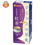 マルサンアイ ひとつ上の豆乳 豆乳飲料 紅茶 200ml紙パック×24本入